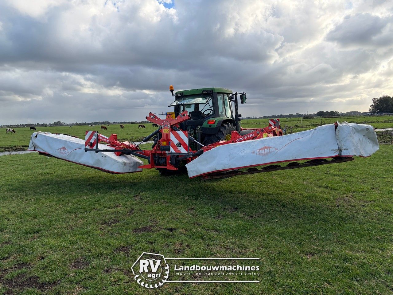 Kuhn GMD 8730 + 802F-FF triplemaaicombinatie SETPRIJS!