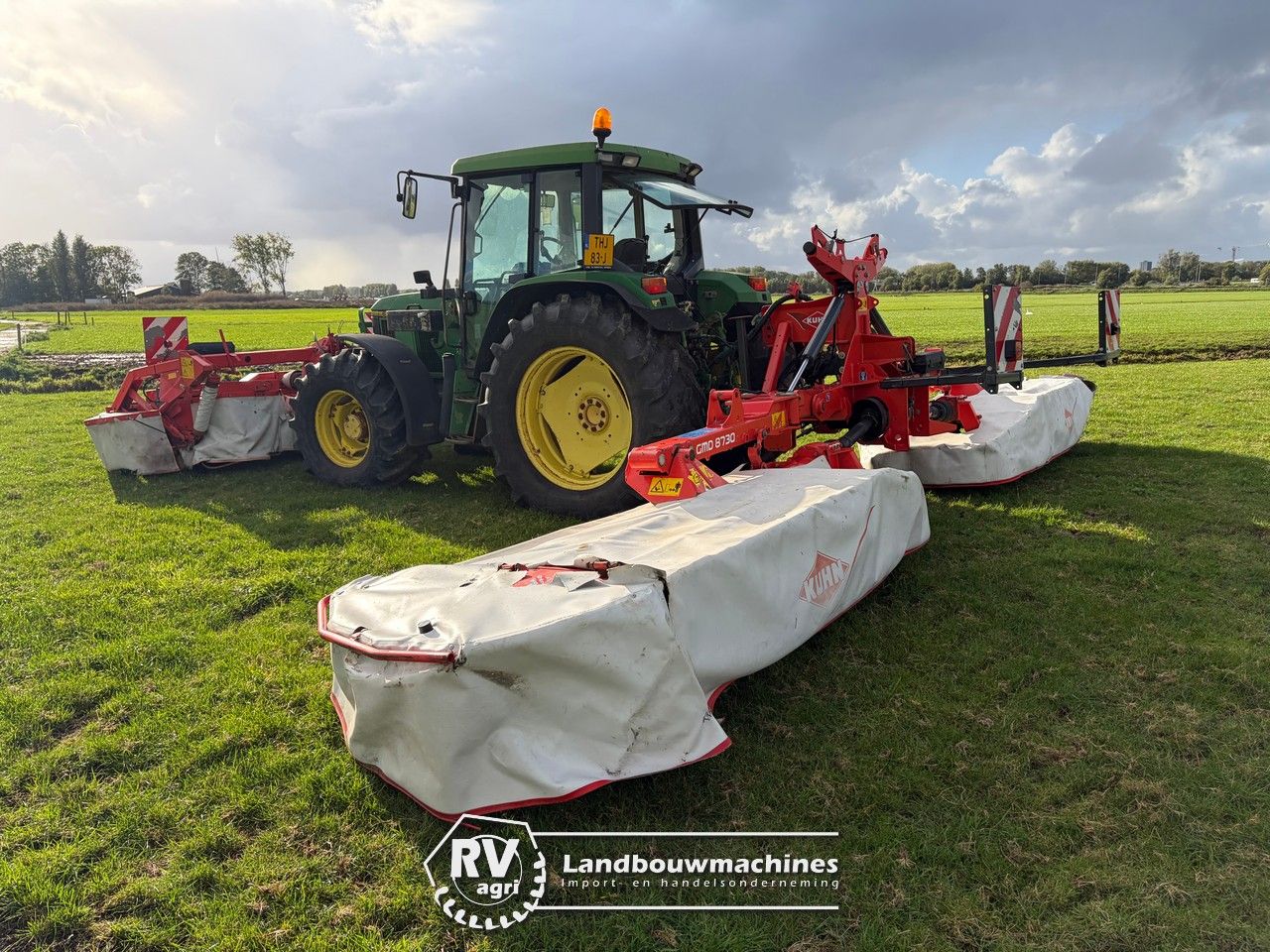 Kuhn GMD 8730 + 802F-FF triplemaaicombinatie SETPRIJS!