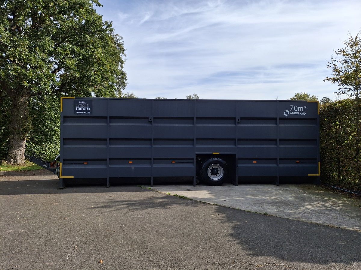 Agroland 70m3 mestcontainer