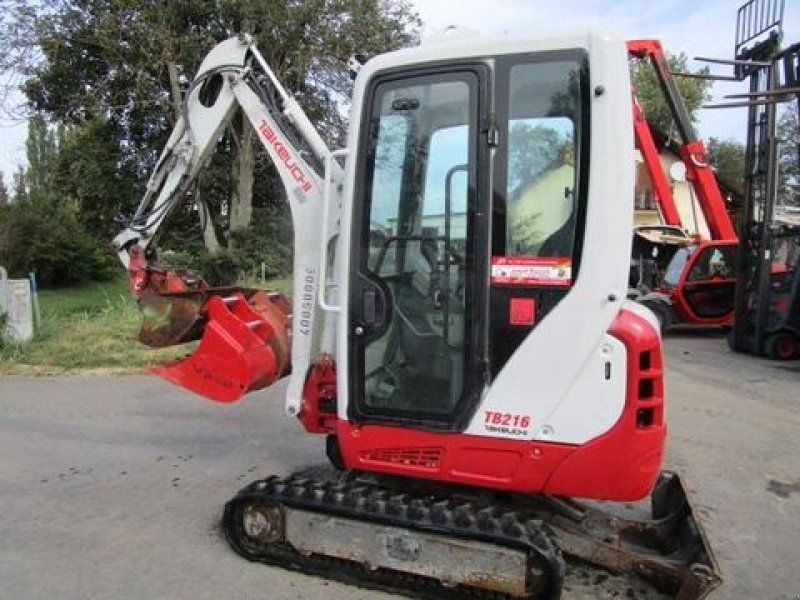 Takeuchi TB 216 POWERTILT + hydraul. Schnellwechsler +