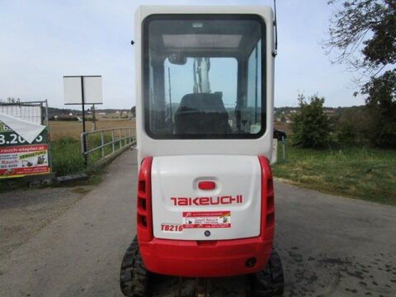 Takeuchi TB 216 POWERTILT + hydraul. Schnellwechsler +