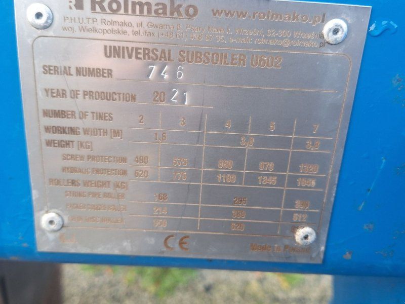 Rolmako U602-3 3 tands