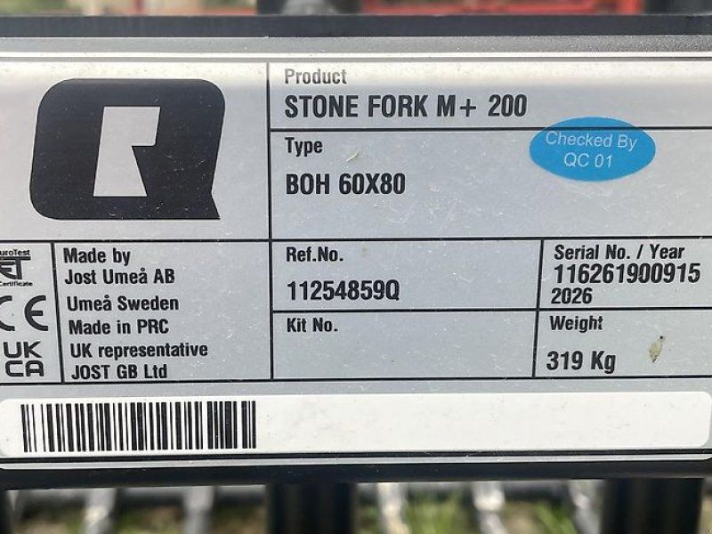Alö Steinsammel Schel Stone Fork + 200