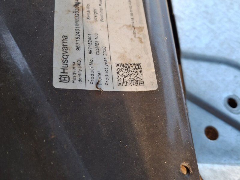 Husqvarna Combi Mähdeck 103 für Rider