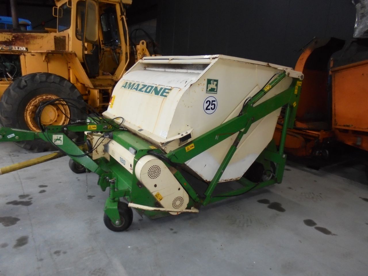 Amazone 180 klepelmaaier,hooglosser