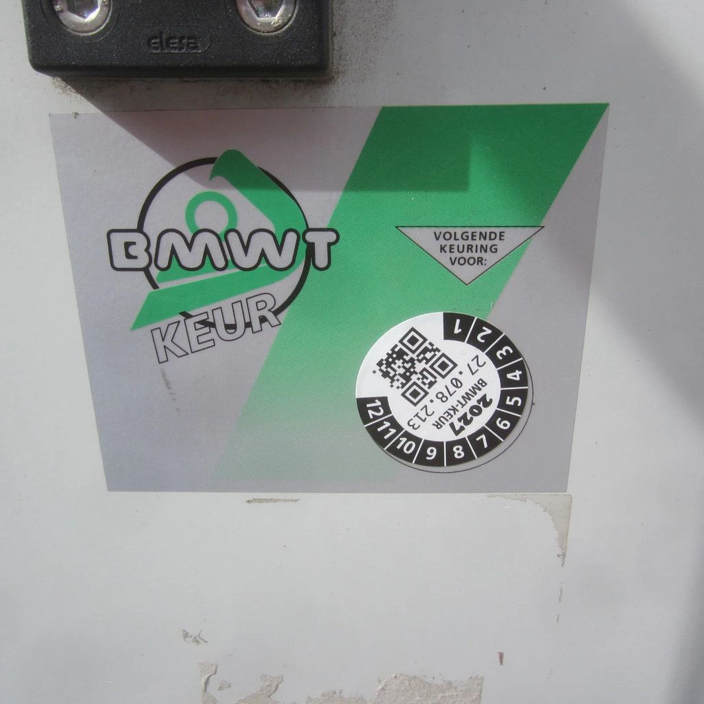 RCM Slalom, zitveegmachine elek., veegbreedte 1.20 mtr.