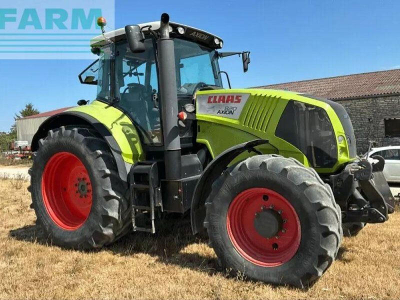 Claas tracteur axion 820 cebis