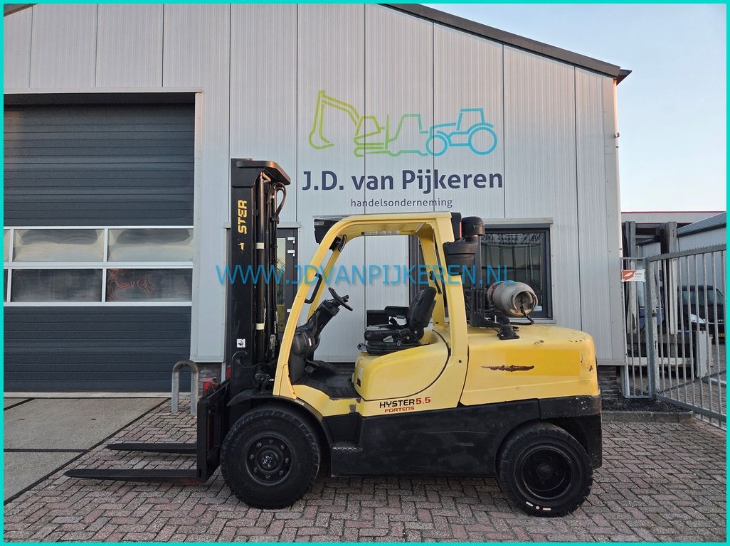 Hyster H5.5FT 4332uur + duplex4m+ freelift + sideshift