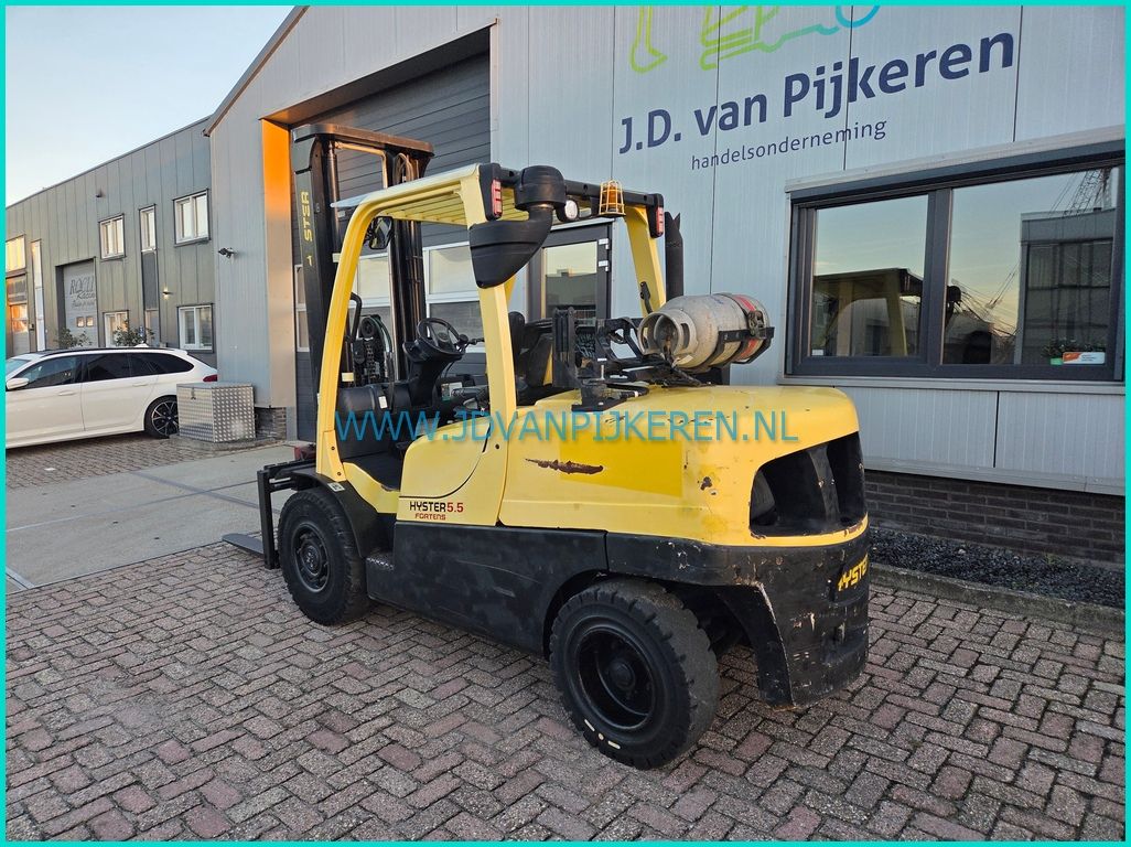 Hyster H5.5FT 4332uur + duplex4m+ freelift + sideshift