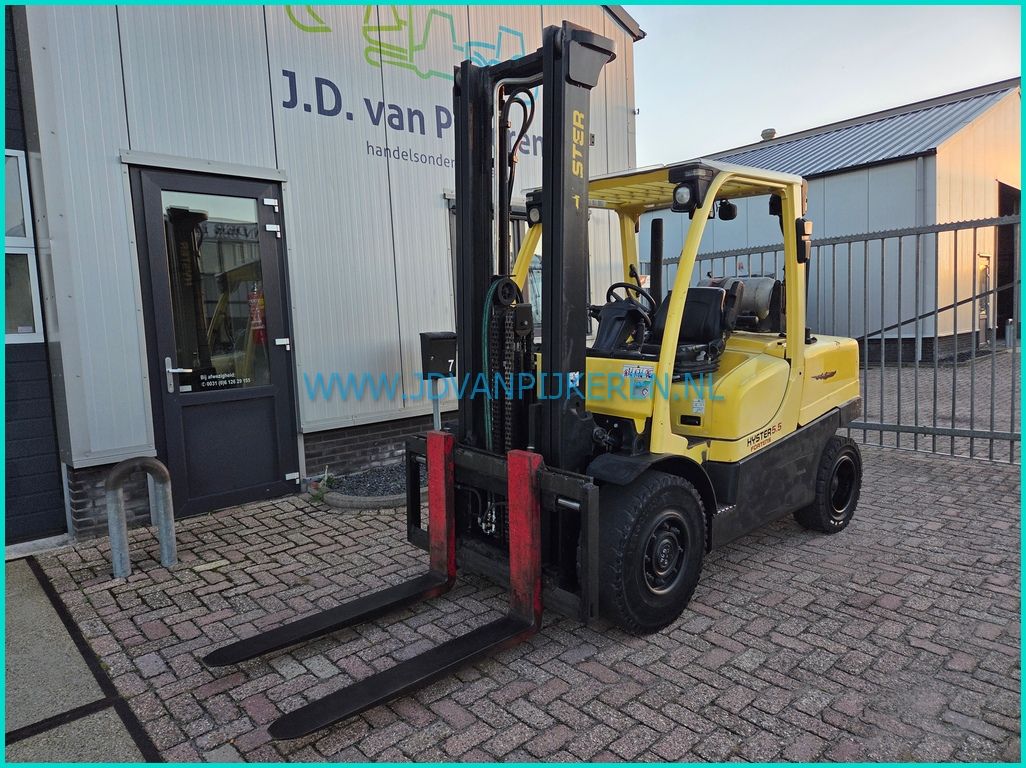 Hyster H5.5FT 4332uur + duplex4m+ freelift + sideshift