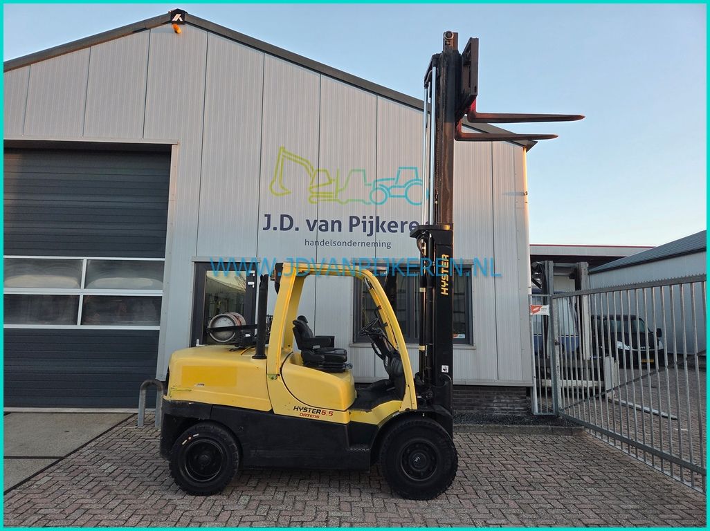 Hyster H5.5FT 4332uur + duplex4m+ freelift + sideshift
