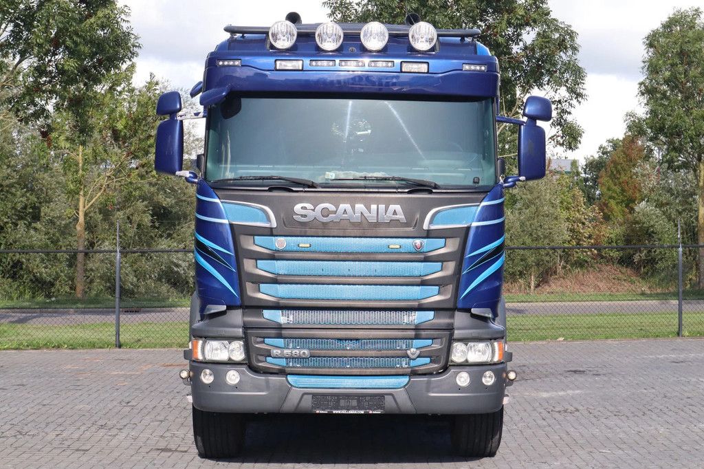 Scania R580 V8 | 8X4 | RETARDER | FULL STEEL | BIG AXLES | EURO 6