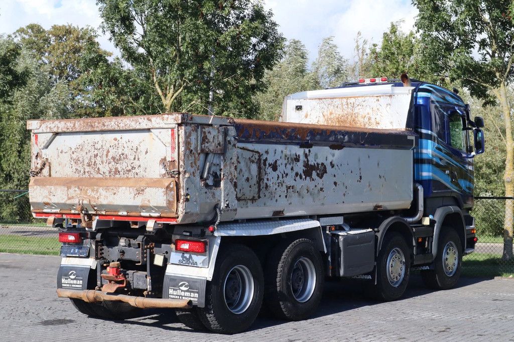 Scania R580 V8 | 8X4 | RETARDER | FULL STEEL | BIG AXLES | EURO 6