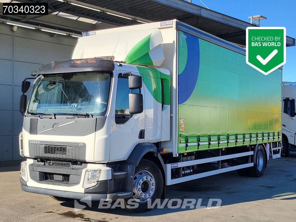 Volvo FL 250 4X2 18tonnner curtainsides 2000kg Ladebordwand Automatic Euro 6
