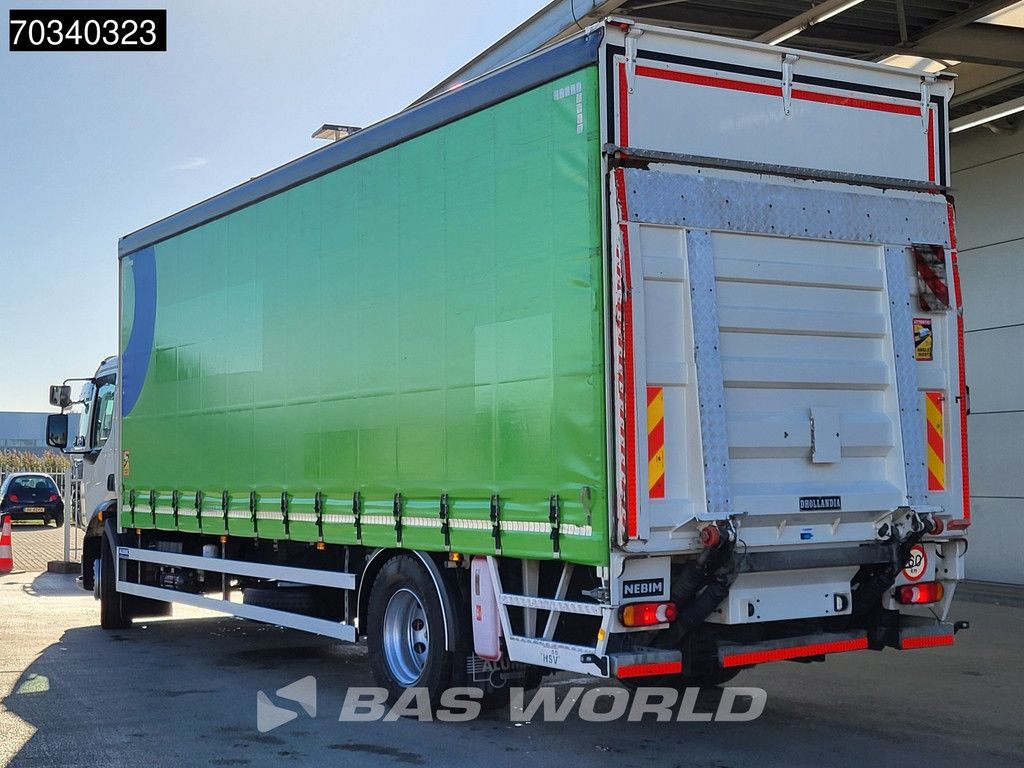 Volvo FL 250 4X2 18tonnner curtainsides 2000kg Ladebordwand Automatic Euro 6