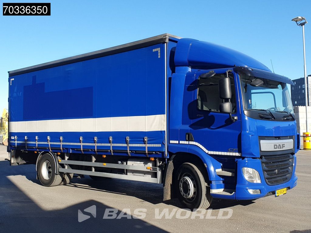 DAF CF CF 250 4X2 19t NL-Truck APK Curtainsides Automatic ACC Euro 6
