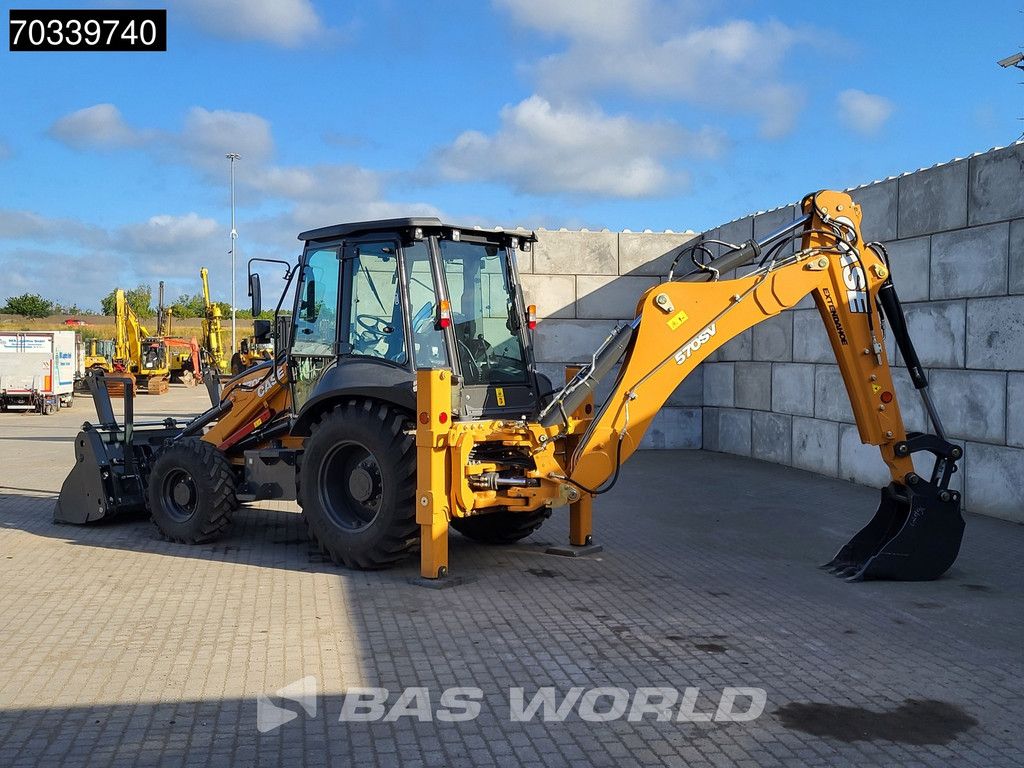 Case 570SV 4WD - A/C - 4-1 Bucket - Telestick - HP