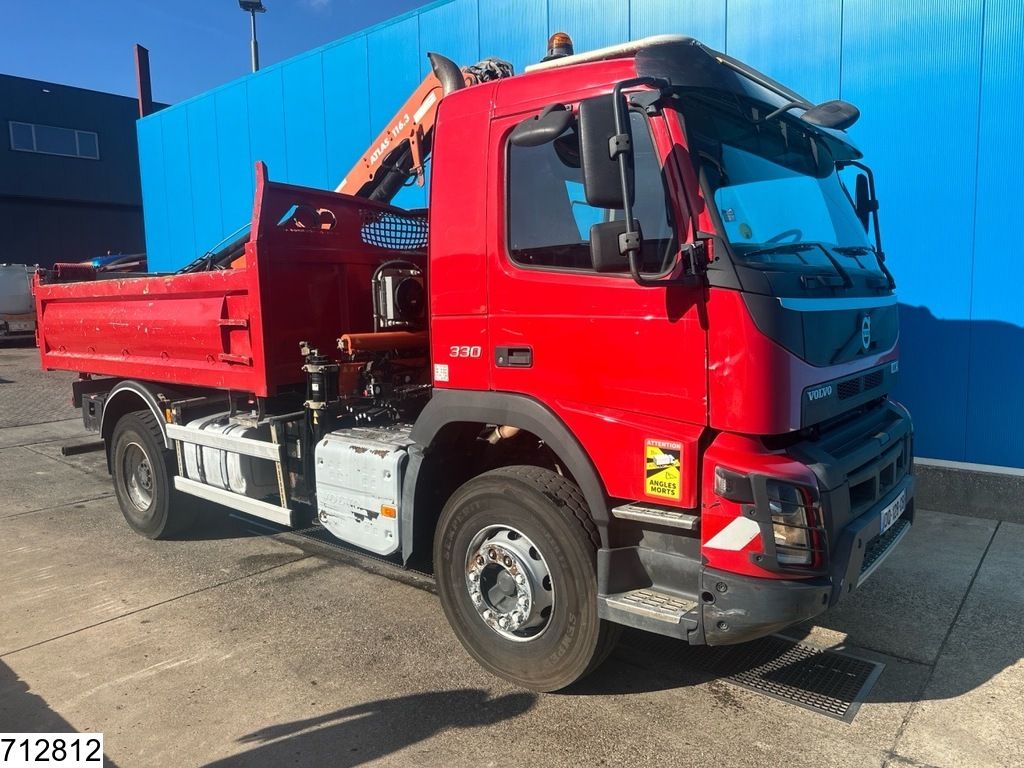 Volvo FMX 330 EURO 6, retarder, manual, Atlas
