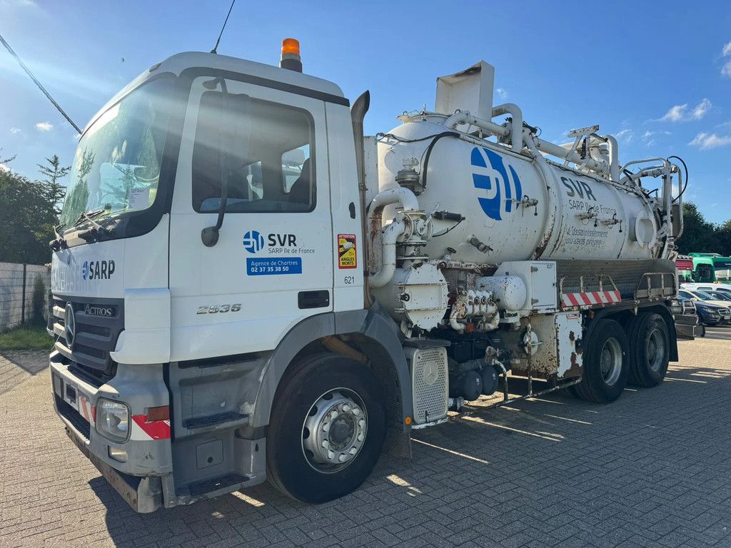 Mercedes-Benz Actros 2636 **6X4-EPS-HYDROCUREUR-VACUUMTRUCK**