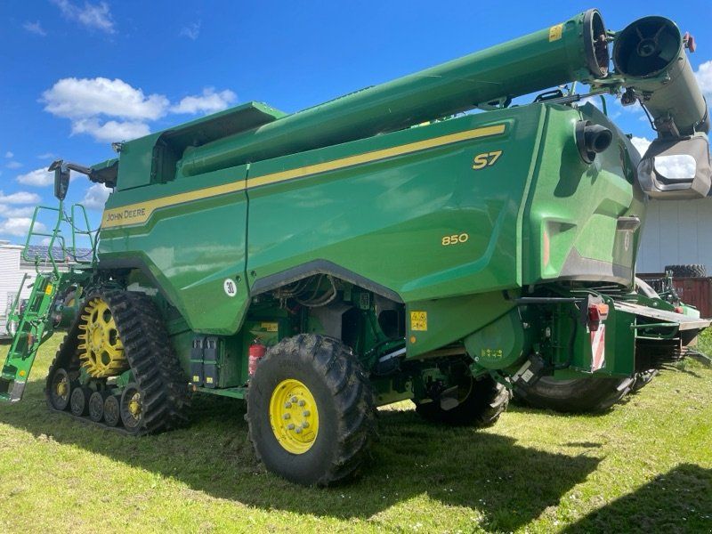 John Deere S7 850 Raupe mit XA35 SW+SWW