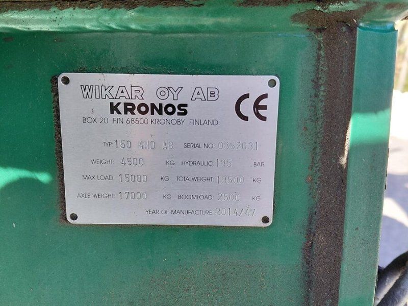 Kronos 150 4WD AB mit Kran 8020XL