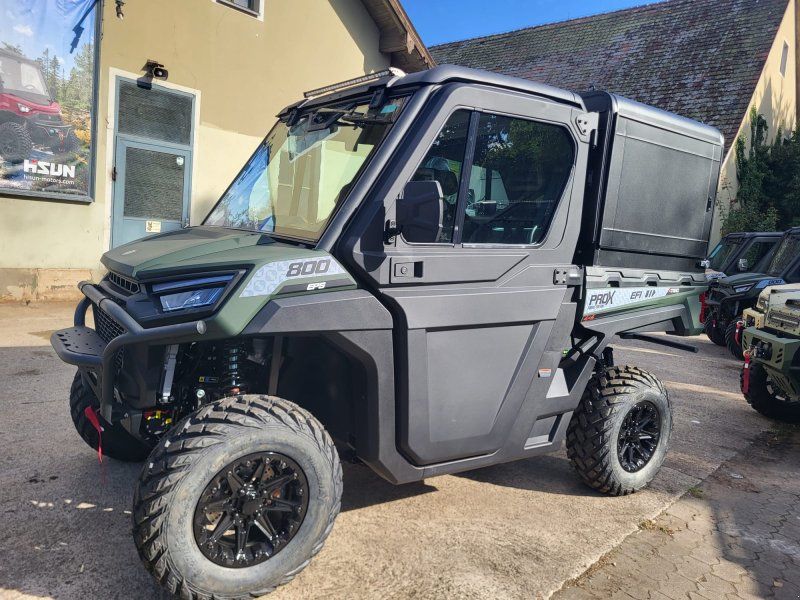 4TRAC ProX 800 Hunterkit HardTop Jagd + Seilwinde + Galgen / Kran UTV