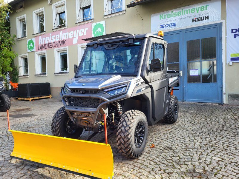 4TRAC ProX 1000-3 Winterpaket + LEHNER Polaro110 + Schneeräumschild 17
