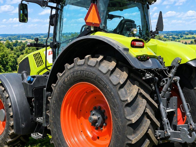 Claas Axion 810 CMATIC LS Styring Klimaanlæg Auktion & Salg AFGI