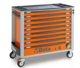 Beta 024002254 Tool Cart with 9 Drawers, 614-Piece Set