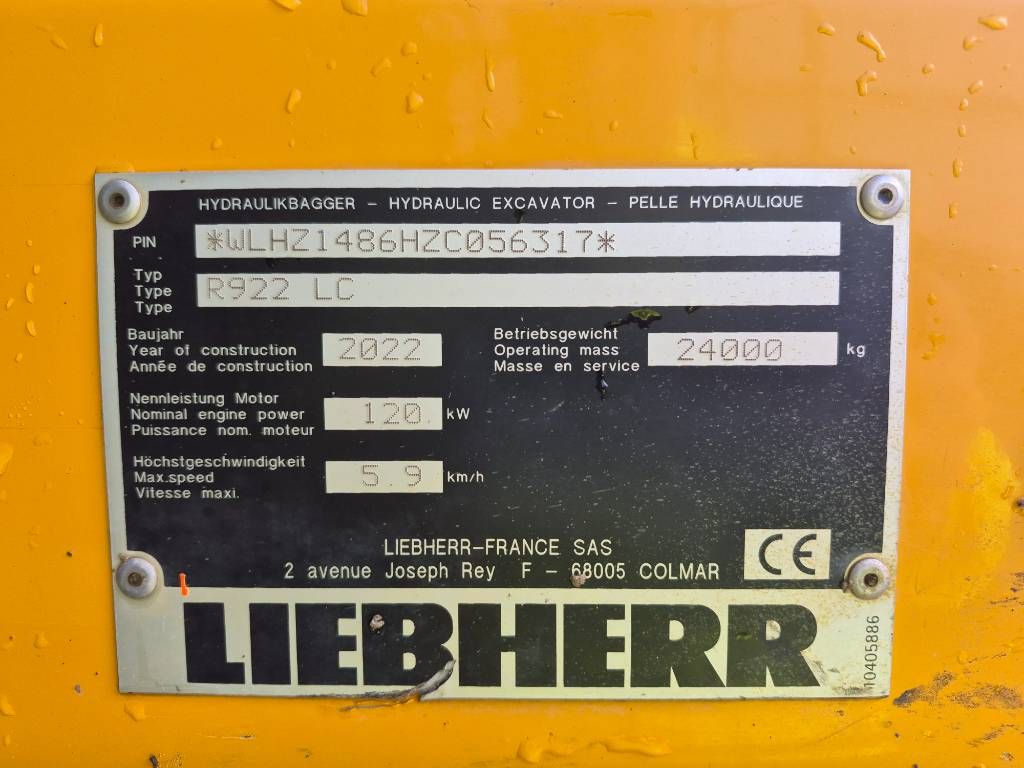 Liebherr 922LC