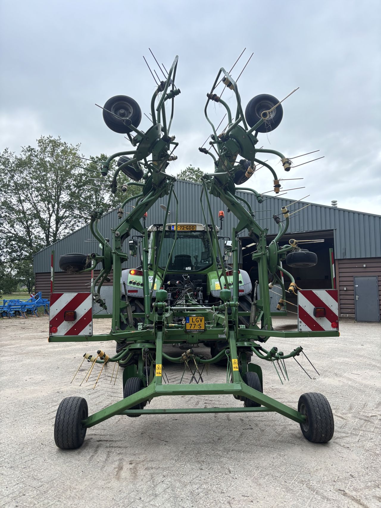 Krone kwt 10.50/8 schudder bj 2002