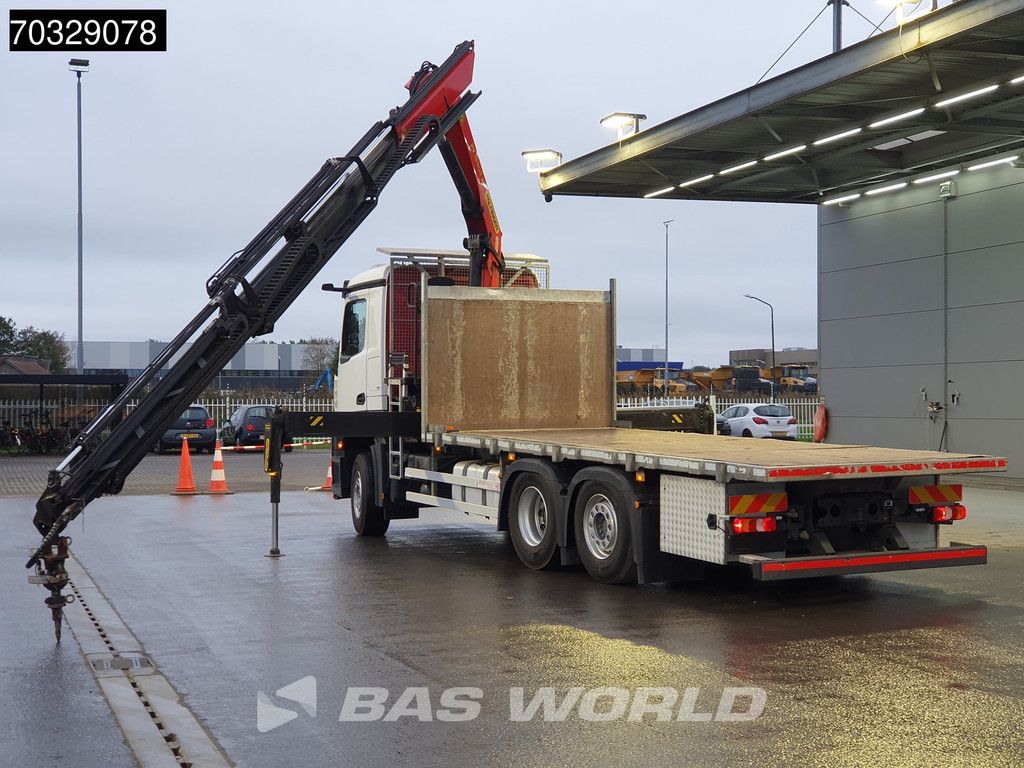 Mercedes Actros 2536 6X2 Palfinger PK18502 SH Kran Crane 6 extensions Lift axle Euro 6