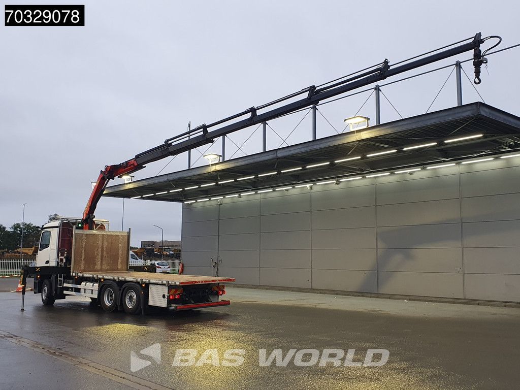 Mercedes Actros 2536 6X2 Palfinger PK18502 SH Kran Crane 6 extensions Lift axle Euro 6