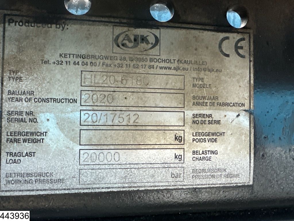 Mercedes Actros 2548 EURO 6, AJK 20.000 KG