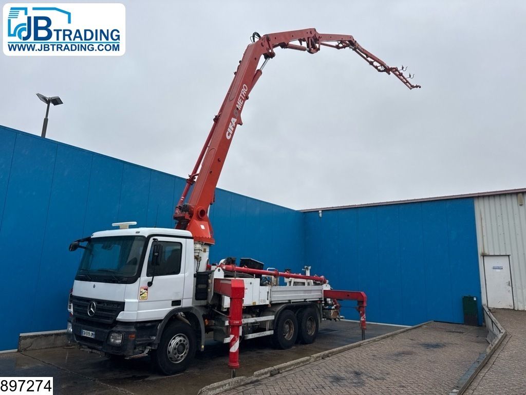 Mercedes Actros 2636 6x4, EURO 3, CIFA METRO 31, Steel