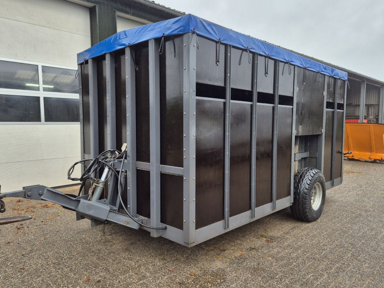 Veewagen 4x2m hydraulisch heffen en zakken
