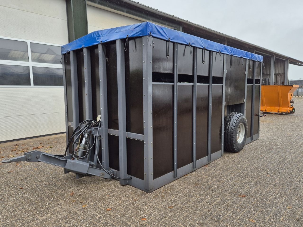 Veewagen 4x2m hydraulisch heffen en zakken