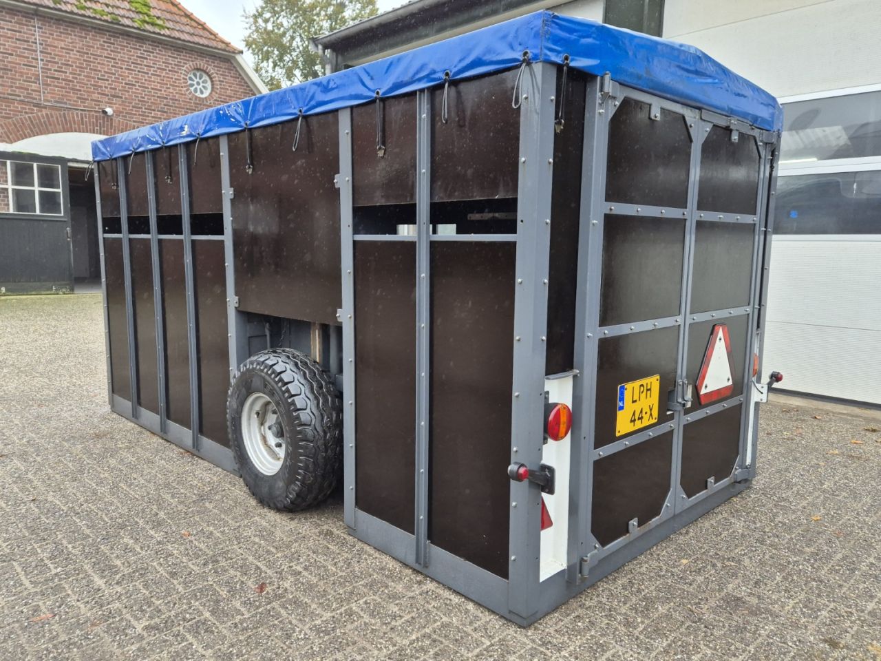 Veewagen 4x2m hydraulisch heffen en zakken