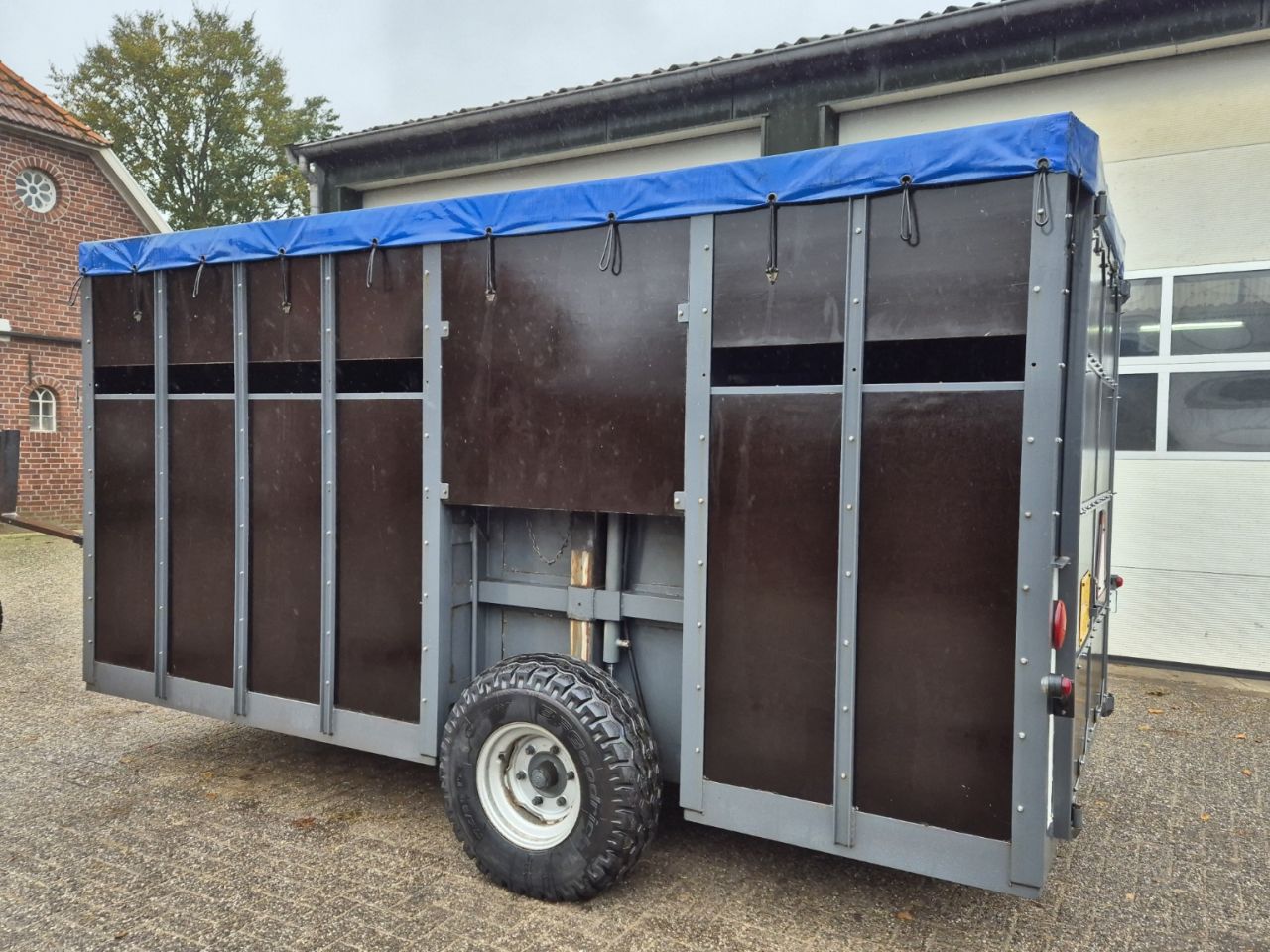 Veewagen 4x2m hydraulisch heffen en zakken