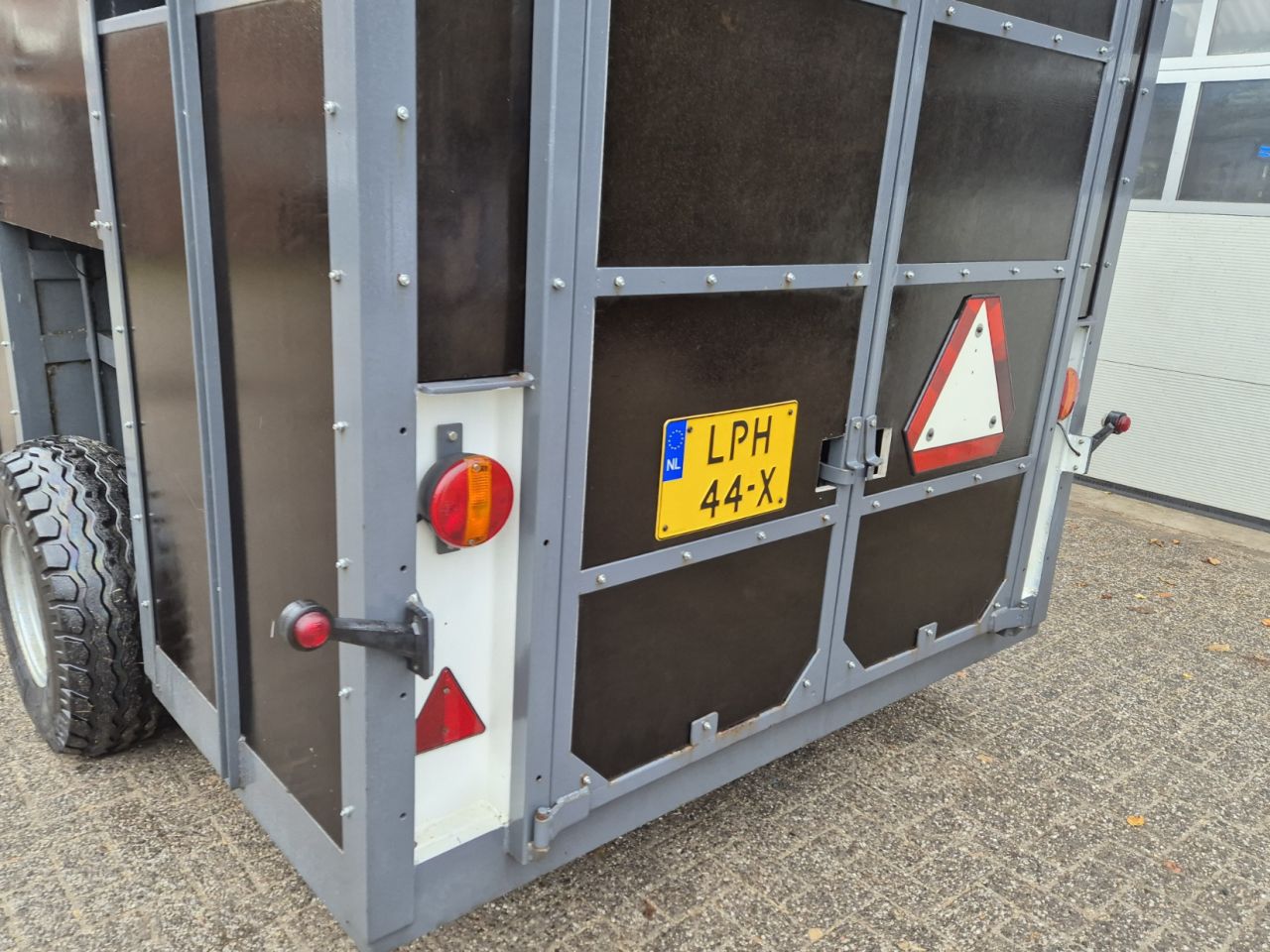 Veewagen 4x2m hydraulisch heffen en zakken