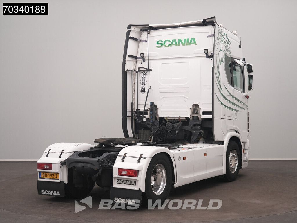 Scania S S590 4X2 V8 NL-Truck APK Retarder Full-Air 2x Tanks Standklima ACC Navi Alcoa's