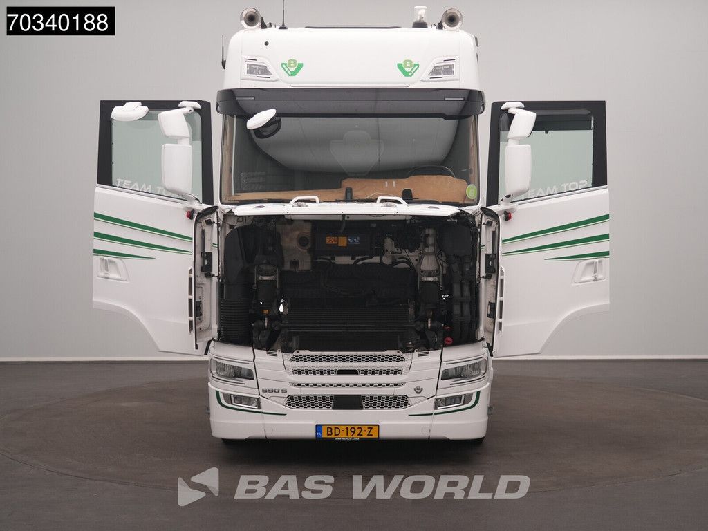 Scania S S590 4X2 V8 NL-Truck APK Retarder Full-Air 2x Tanks Standklima ACC Navi Alcoa's