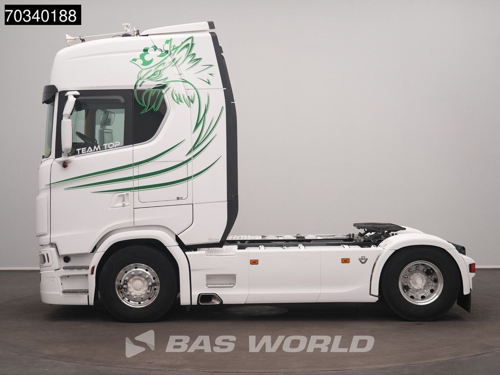 Scania S S590 4X2 V8 NL-Truck APK Retarder Full-Air 2x Tanks Standklima ACC Navi Alcoa's