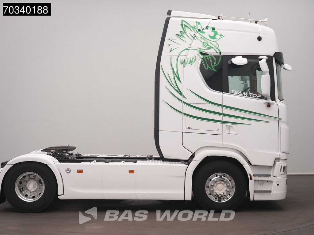 Scania S S590 4X2 V8 NL-Truck APK Retarder Full-Air 2x Tanks Standklima ACC Navi Alcoa's