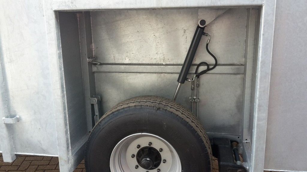 Gegalvaniseerde mestcontainer