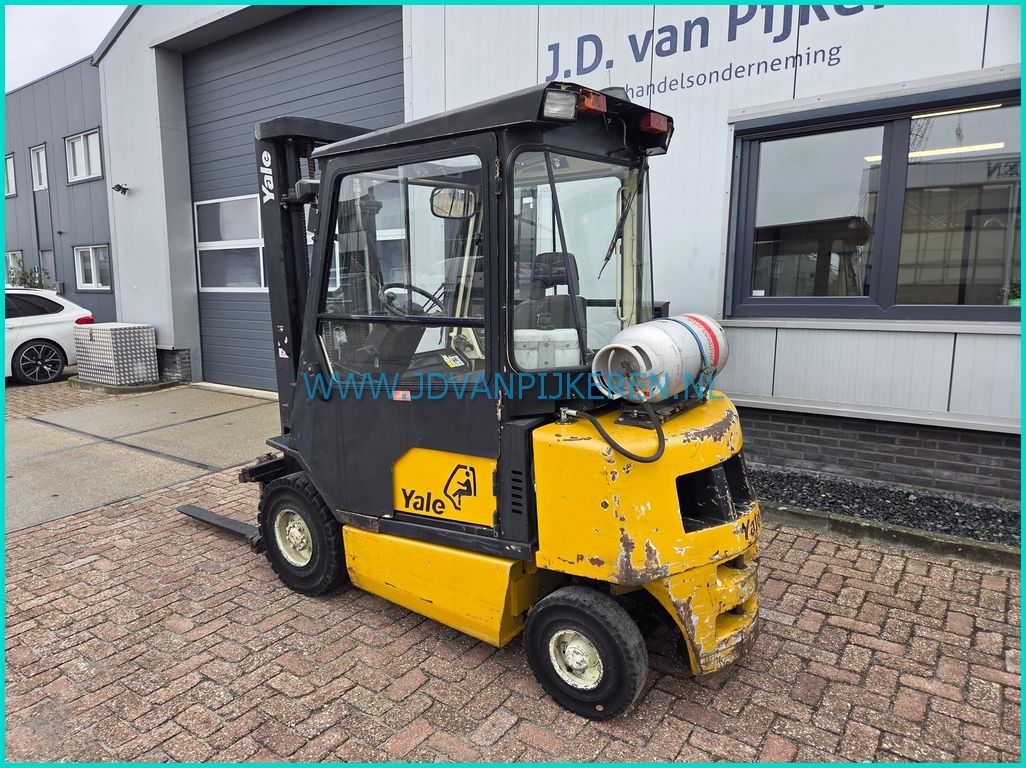 Yale GLP25TF 2.5t triplex5.25m+sideshift+cabine