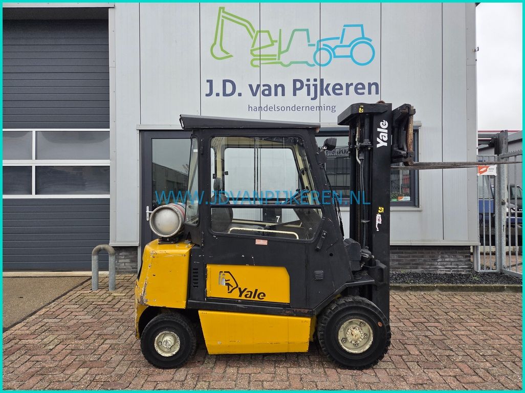 Yale GLP25TF 2.5t triplex5.25m+sideshift+cabine
