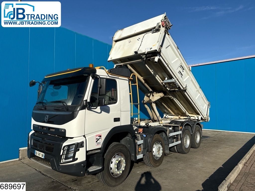 Volvo FMX 420 8x4, EURO 6, Steel spring suspension