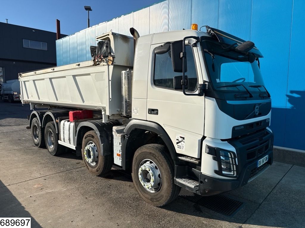 Volvo FMX 420 8x4, EURO 6, Steel spring suspension