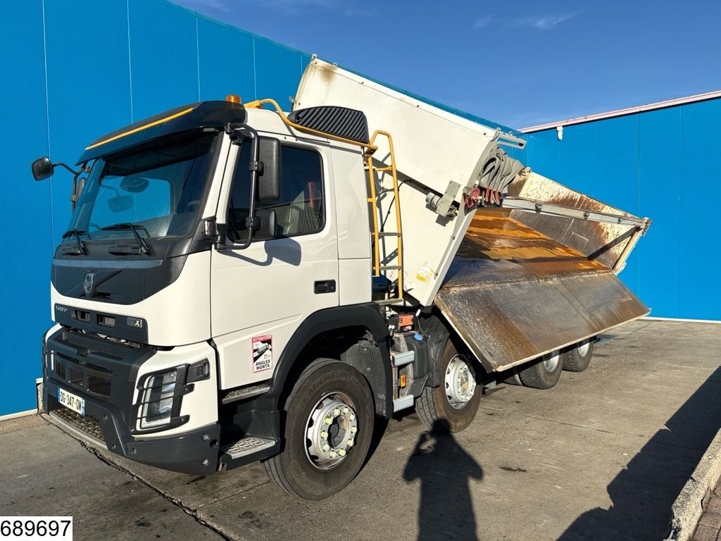 Volvo FMX 420 8x4, EURO 6, Steel spring suspension